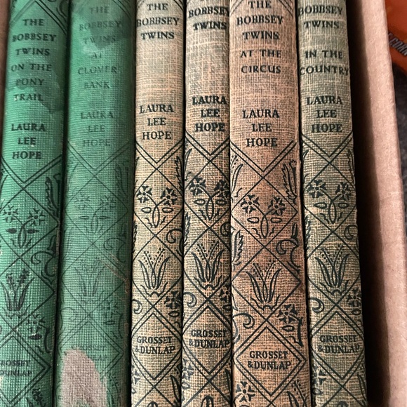 Vintage Other - Vintage Green and Brown Book Collection the Bobbie’s Twins